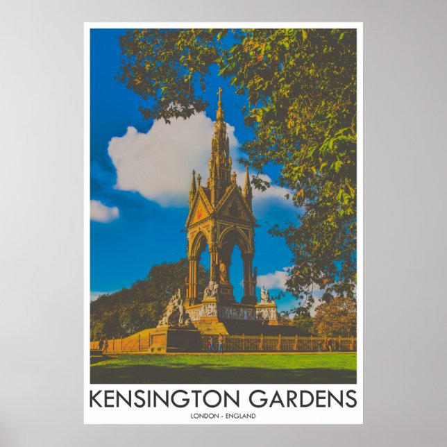 Kensington Gardens, London, England Poster (Vorne)