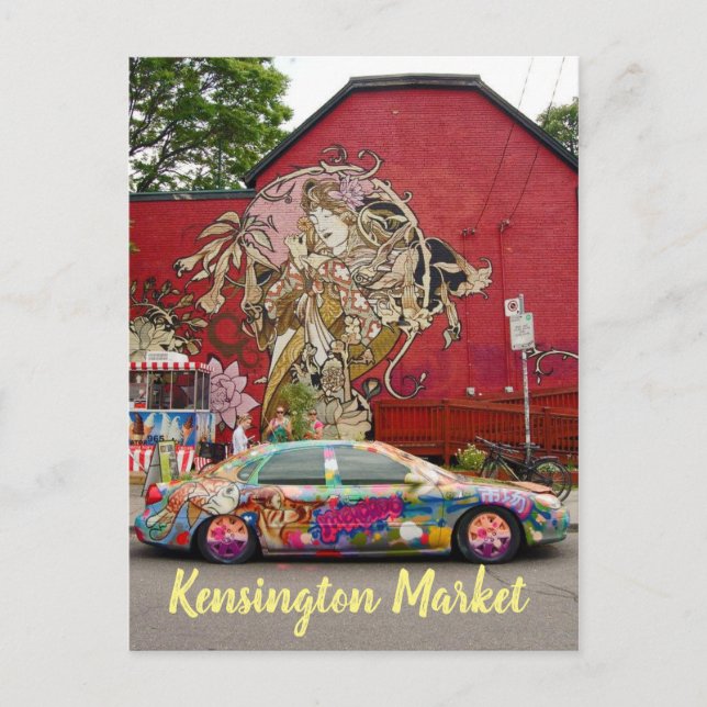 Kensington Market Toronto Canada Postcard Postkarte (Vorderseite)