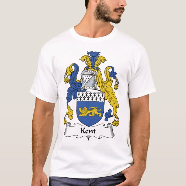 Kent-Familienwappen T-Shirt (Vorderseite)