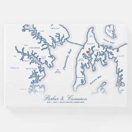 Kent Island Maryland Map Hochzeit in Urlaubsort Gästebuch