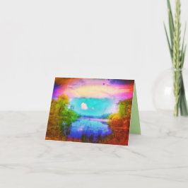 KENT LAKE GREETING CARD KARTE