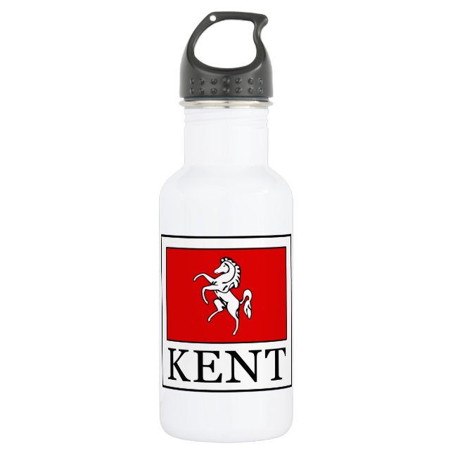 Kent Landkreis England Edelstahlflasche (Vorderseite)