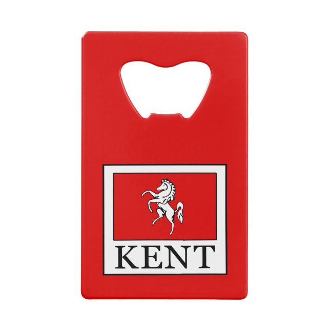 Kent Landkreis England Geldbeutel Flaschenöffner (Vorderseite)