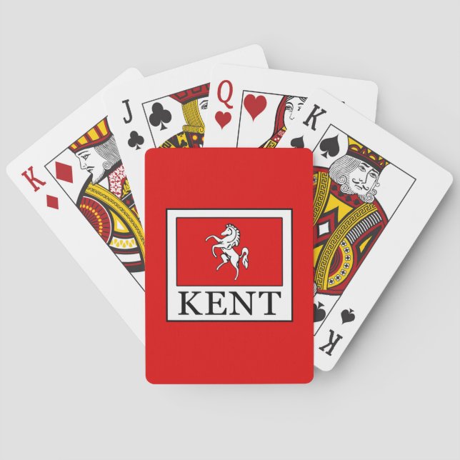 Kent Landkreis England Spielkarten (Rückseite)