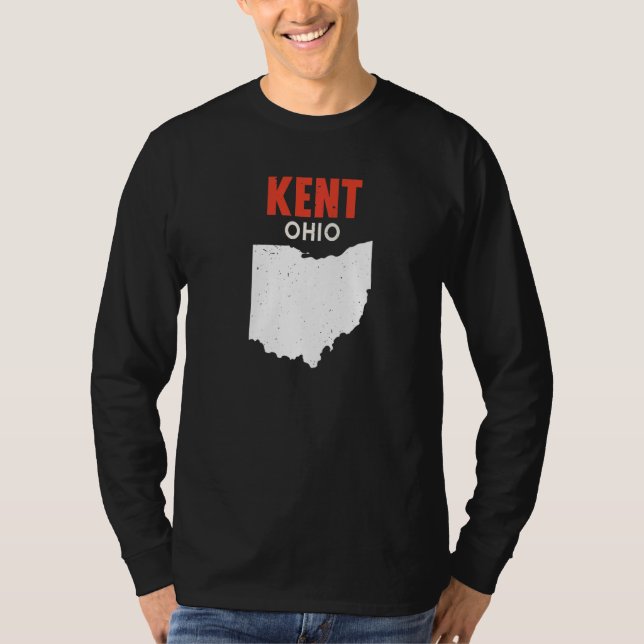 KENT Ohio USA State America Travel Ohioan   T-Shirt (Vorderseite)