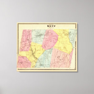 Kent, Stadt Leinwanddruck