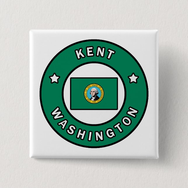 Kent Washington Button (Vorderseite)