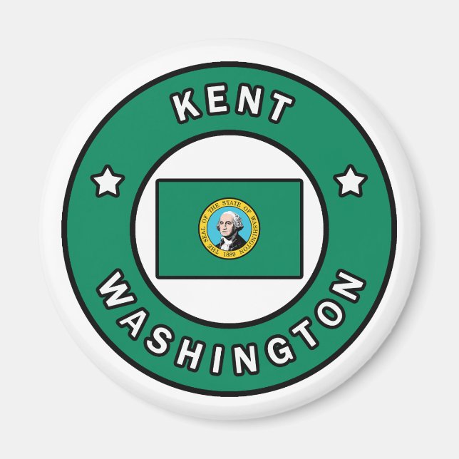 Kent Washington Magnet (Vorne)