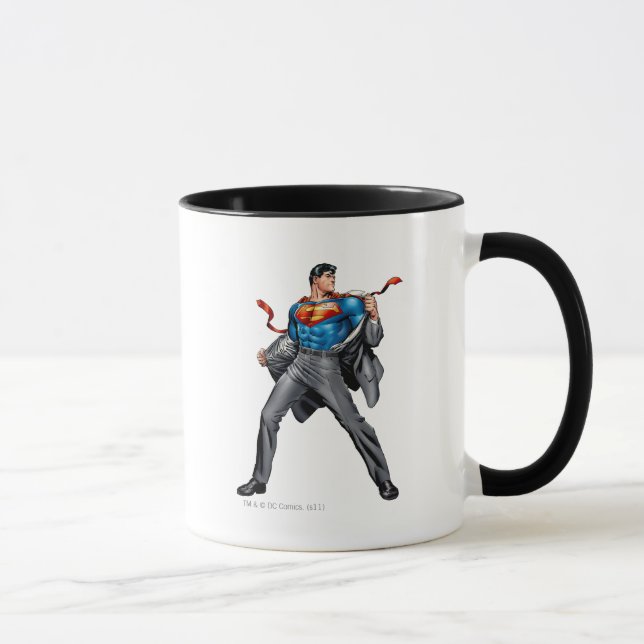 Kent wechselt in Superman Tasse (Rechts)