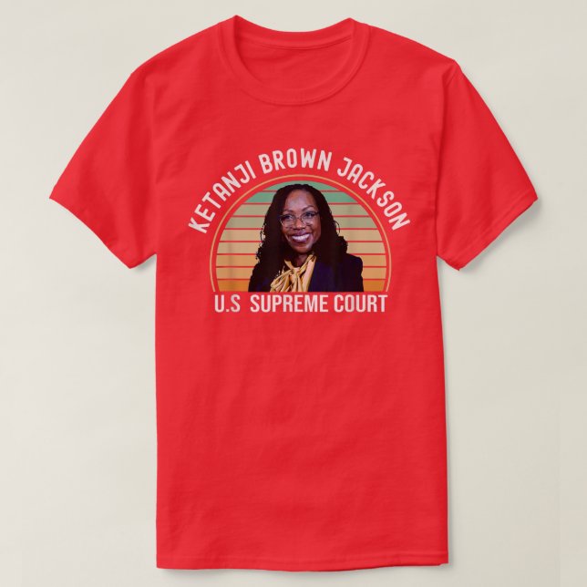 Kentanji Brown Jackson America African Supreme Cou T-Shirt (Design vorne)