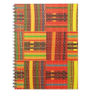 kente african print notizblock