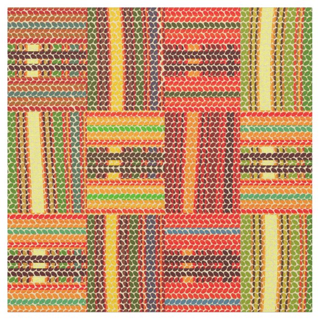 kente african print stoff (Nahaufnahme)