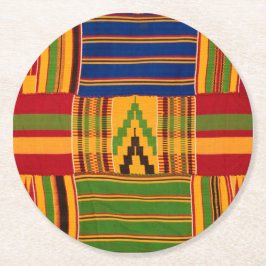 Kente Print Paper Untersetzer