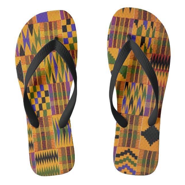 Kente Sandals Flip Flops (Fußbett)