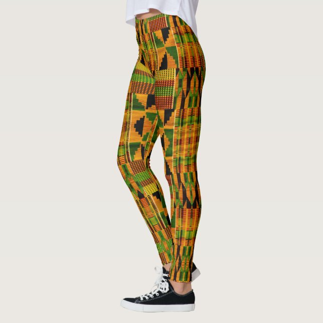 Kente Tuch Leggings (Links)