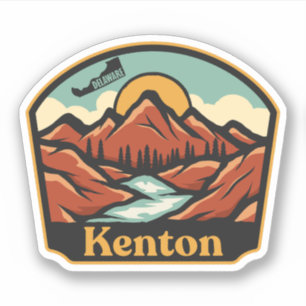 Kenton, Delaware Aufkleber