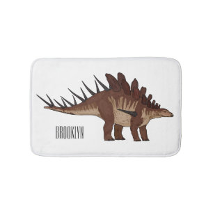 Kentrosaurus-Cartoon Badematte