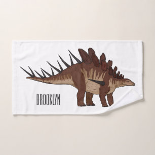 Kentrosaurus-Cartoon Badhandtuch Set