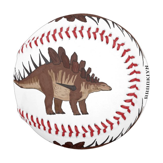 Kentrosaurus-Cartoon Baseball (Vorne Rechts)