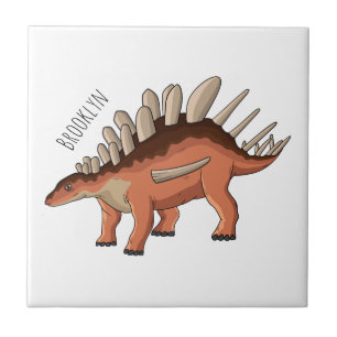 Kentrosaurus-Cartoon Fliese