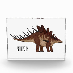 Kentrosaurus-Cartoon Fotoblock