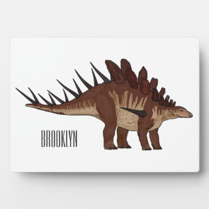 Kentrosaurus-Cartoon Fotoplatte