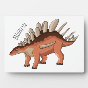 Kentrosaurus-Cartoon Fotoplatte