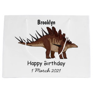 Kentrosaurus-Cartoon Große Geschenktüte