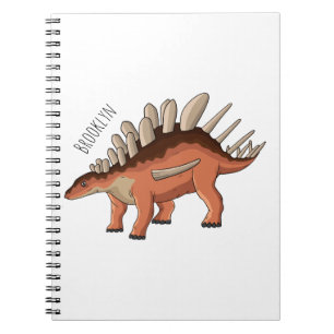 Kentrosaurus-Cartoon Notizblock