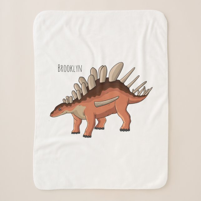 Kentrosaurus-Cartoon Sherpadecke (Vorderseite)