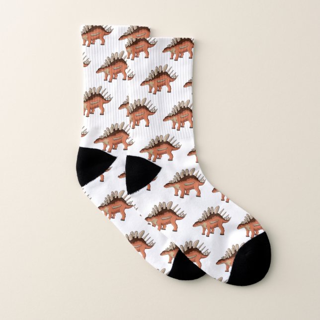 Kentrosaurus-Cartoon Socken (Paar)