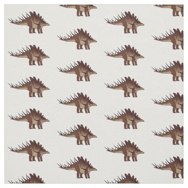 Kentrosaurus-Cartoon Stoff (Muster)