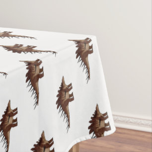 Kentrosaurus-Cartoon Tischdecke