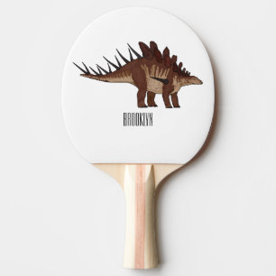Kentrosaurus-Cartoon Tischtennis Schläger