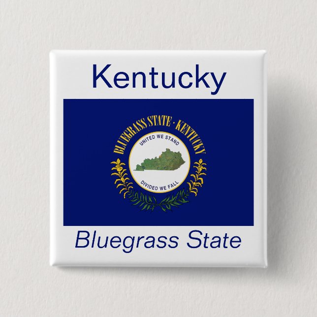 Kentuckian Banner Button (Vorderseite)