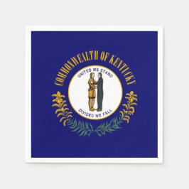 Kentuckian Flag, Flag of Kentucky Serviette