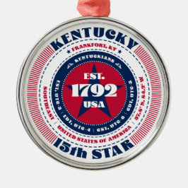 Kentucky 15. Staat Weihnachtsschmuck