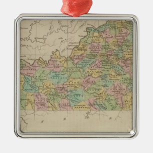 Kentucky 8 ornament aus metall