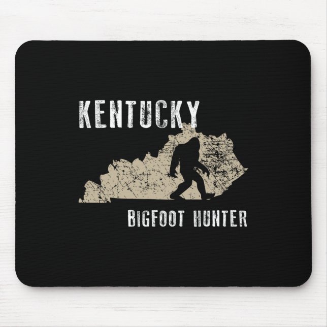 Kentucky Bigfoot Hunter Mousepad (Vorne)