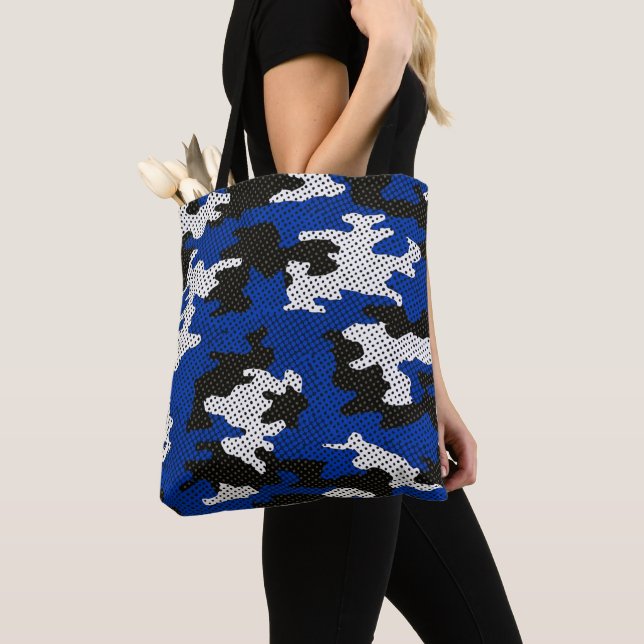 Kentucky Blue White Classic Camo Pattern Tasche (Von Nahem)