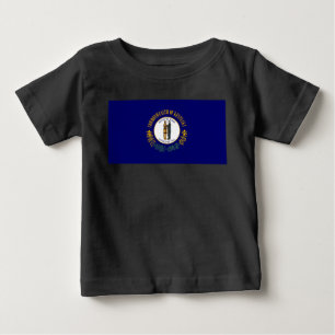 Kentucky: Bluegrass Commonwealth US-Staatsflagge Baby T-shirt