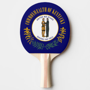 Kentucky: Bluegrass Commonwealth US-Staatsflagge Tischtennis Schläger