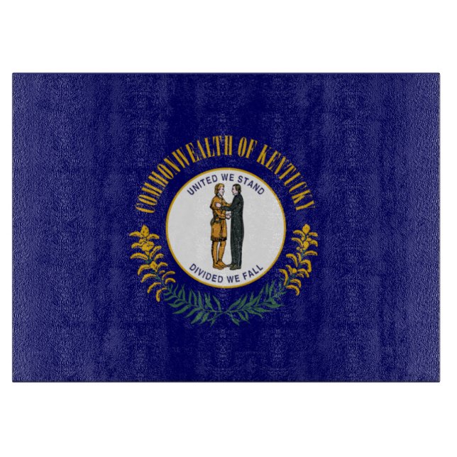 Kentucky: Bluegrass Commonwealth US State Flag Schneidebrett (Vorderseite)