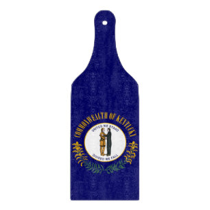 Kentucky: Bluegrass Commonwealth US State Flag Schneidebrett