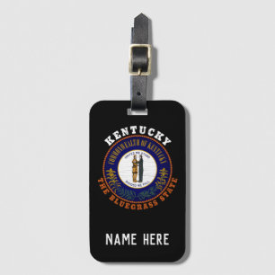 KENTUCKY BLUEGRASS STAAT FLAG GEPÄCKANHÄNGER