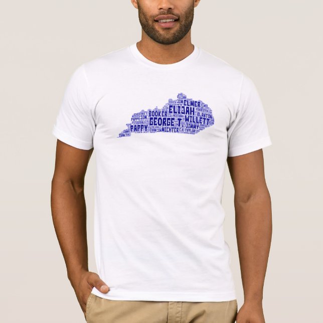 Kentucky-Bourbon-Meister T-Shirt (Vorderseite)