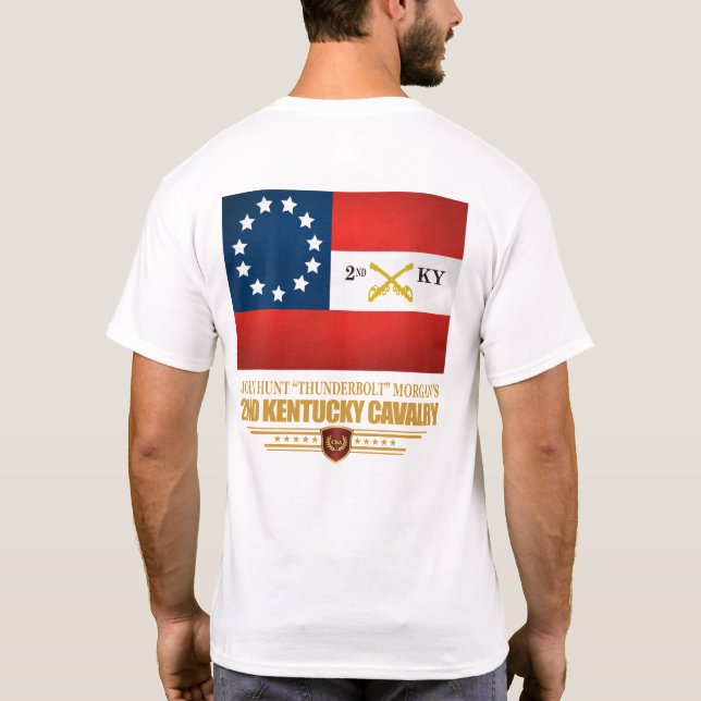 Kentucky Cavalry CSA T-Shirt (Rückseite)