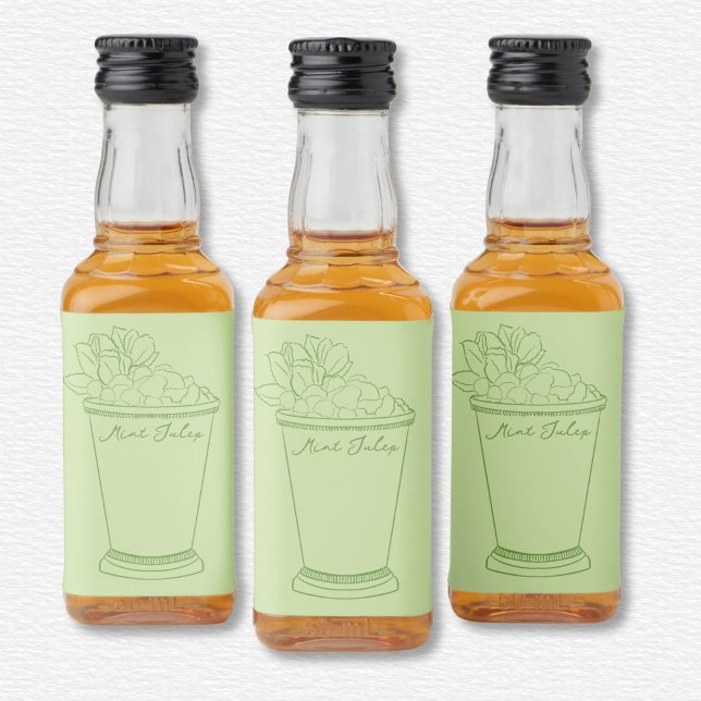 Kentucky Derby Alkoholflaschenetikett (Von Creator hochgeladen)