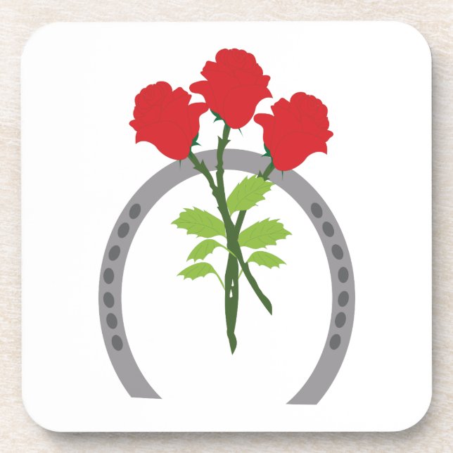 Kentucky Derby Getränkeuntersetzer (Vorderseite)