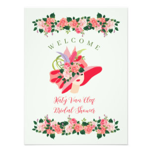 Kentucky Derby Hat Brautparty Fotodruck